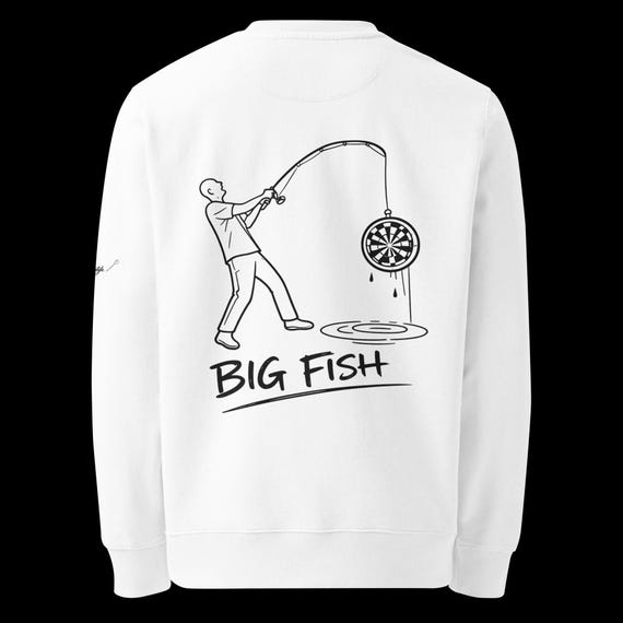 SOD big fish black eco-friendly unisex sweatshirt