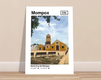 Mompox, Colombia (Iglesia de Santa Bárbara) – Travel Photography Print