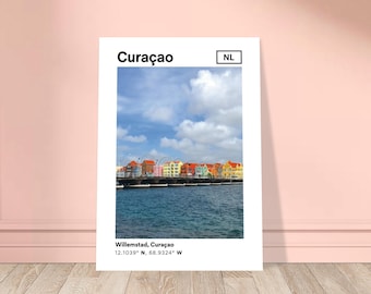 Willemstad, Curaçao – Travel Photography Print