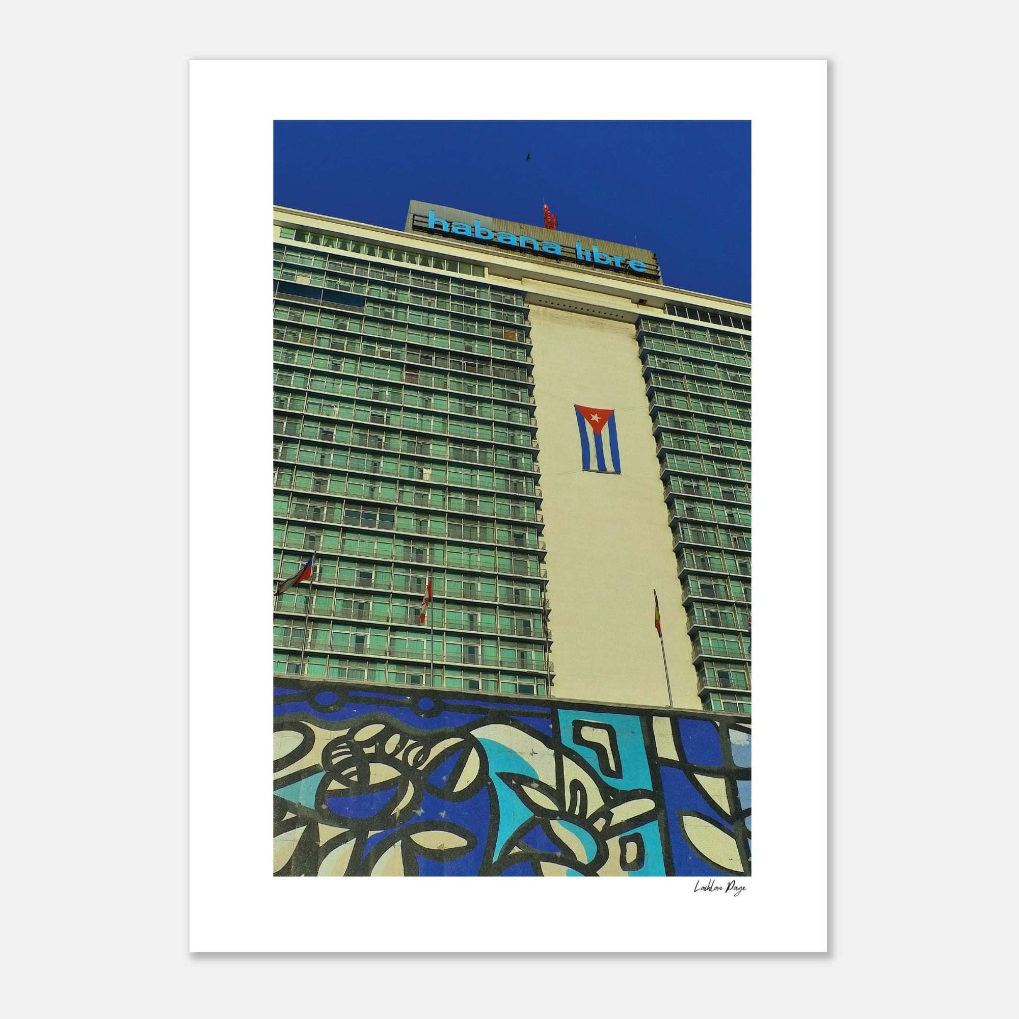 Hotel Habana Libre (La Habana, Cuba) — Fotografía de viajes impresa / Fotografía callejera de Cuba para pared