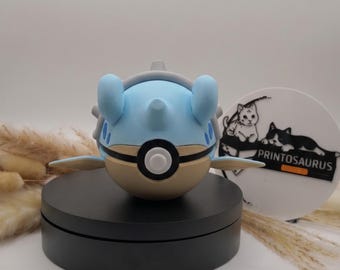 Lapras-figur – Hylladekor med kallt vatten – 3D-utskriven samlarfigur