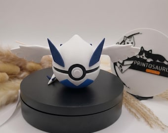 Lugia 3D-utskriven figur – Legendarisk dekoration för speluppställning och hylla, present till fans