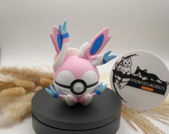Feelinara Figur – Sylveon Cute Fairy Desk Decor – 3D Druck Sammlerfigur