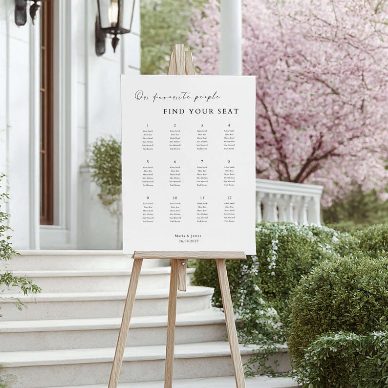 Wedding Signs Bundle, Minimalist Wedding Signage Canva Template With Wedding Signs Bundle, Minimalist Wedding Signage Canva Template With