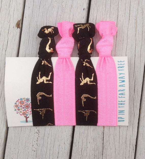 Mini Gymnast Hair Ties Sports Hair Bands Hair Ties Girls Etsy