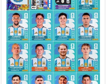 Stickeralbum WK 2026 (PDF) | 48 teams + meer dan 800 voetbalstickers | Printbare voetbalcollectie | Direct te downloaden