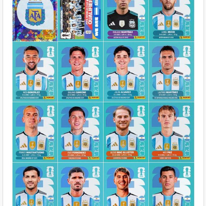 Panini 2026 World Cup Etsy