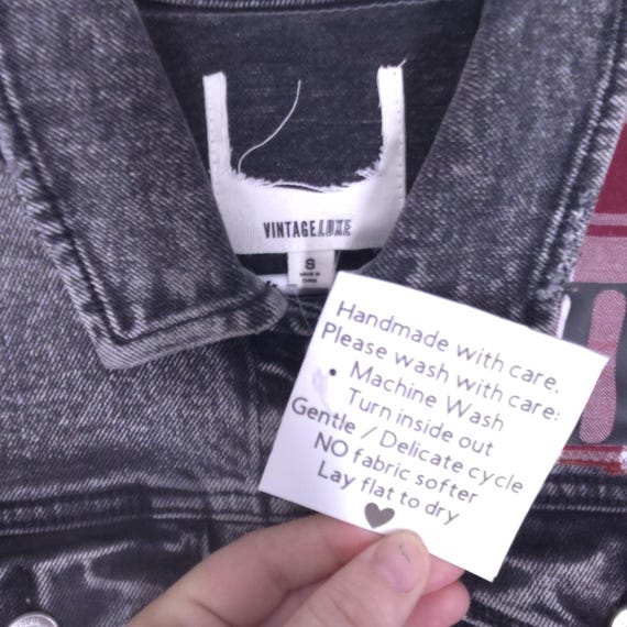 Upcycled Denim Jacket with TTPD Back Patch, Swift… - image 8