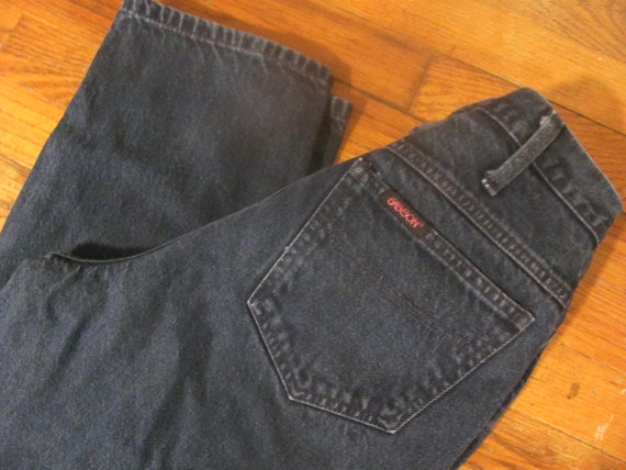Vintage 80s SASSON Jeans: High Rise, Tapered Leg, Dark Wash