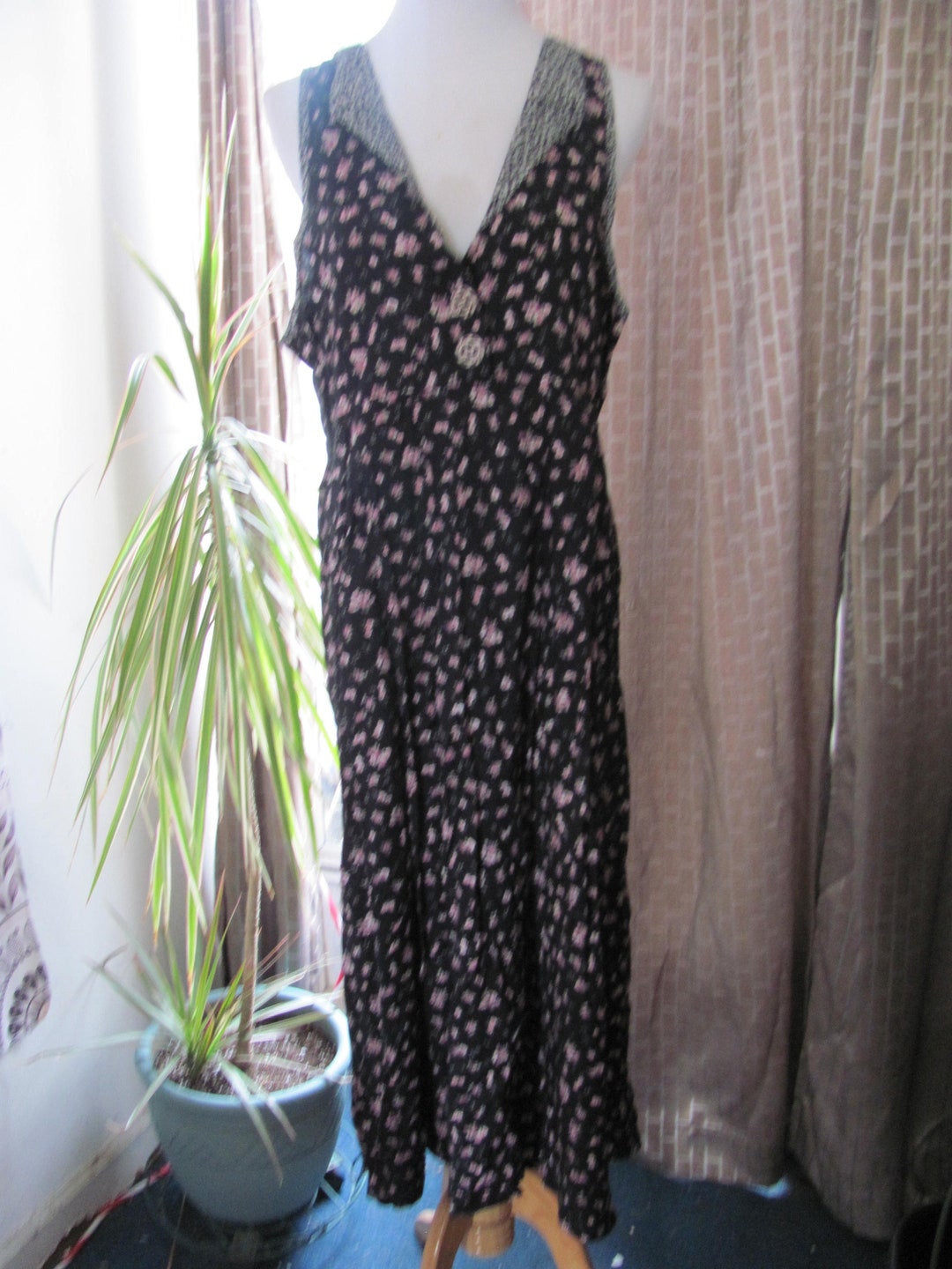 Succulent Vintage Dress - XS only, 1 left!