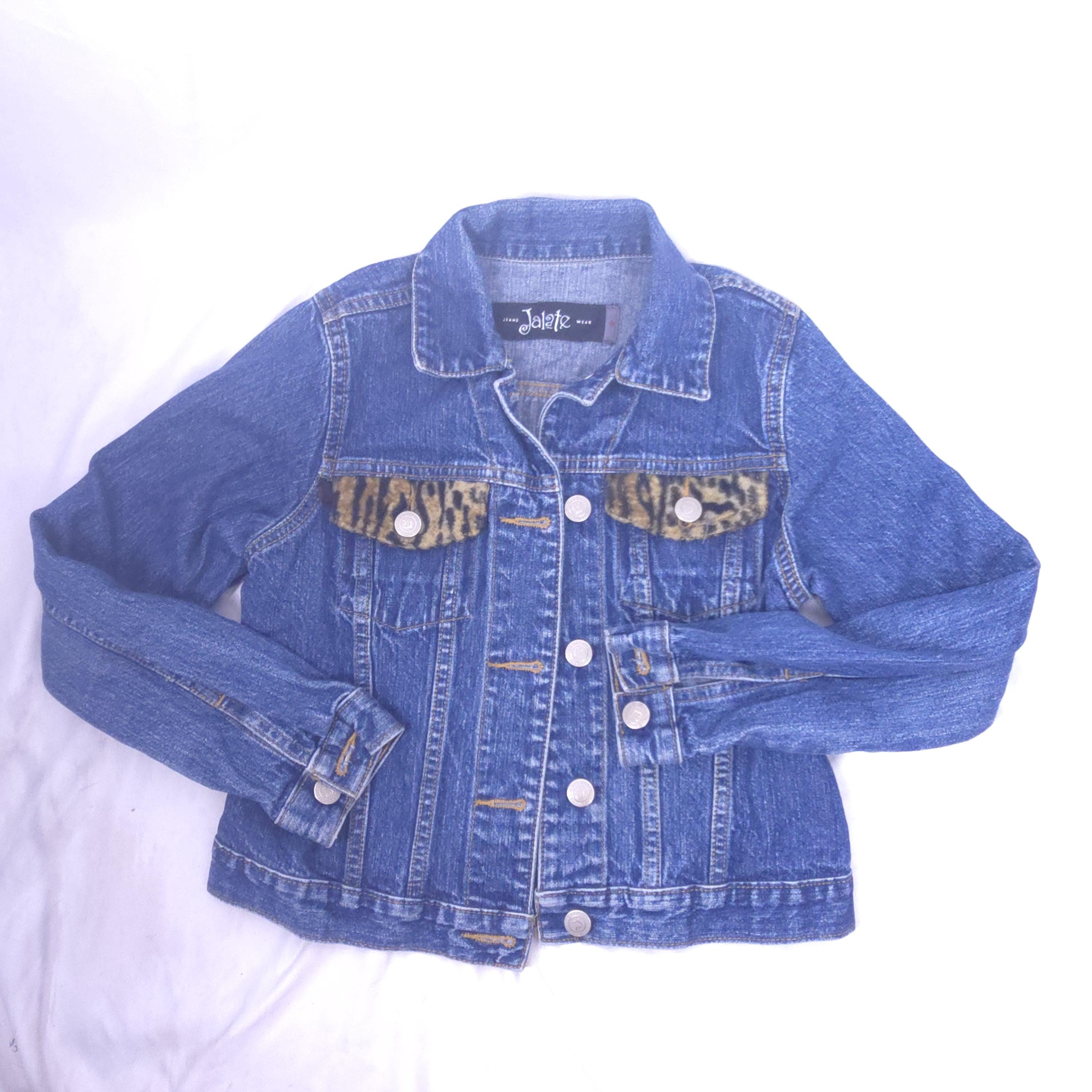 Y2k Leopard Jacket - Etsy