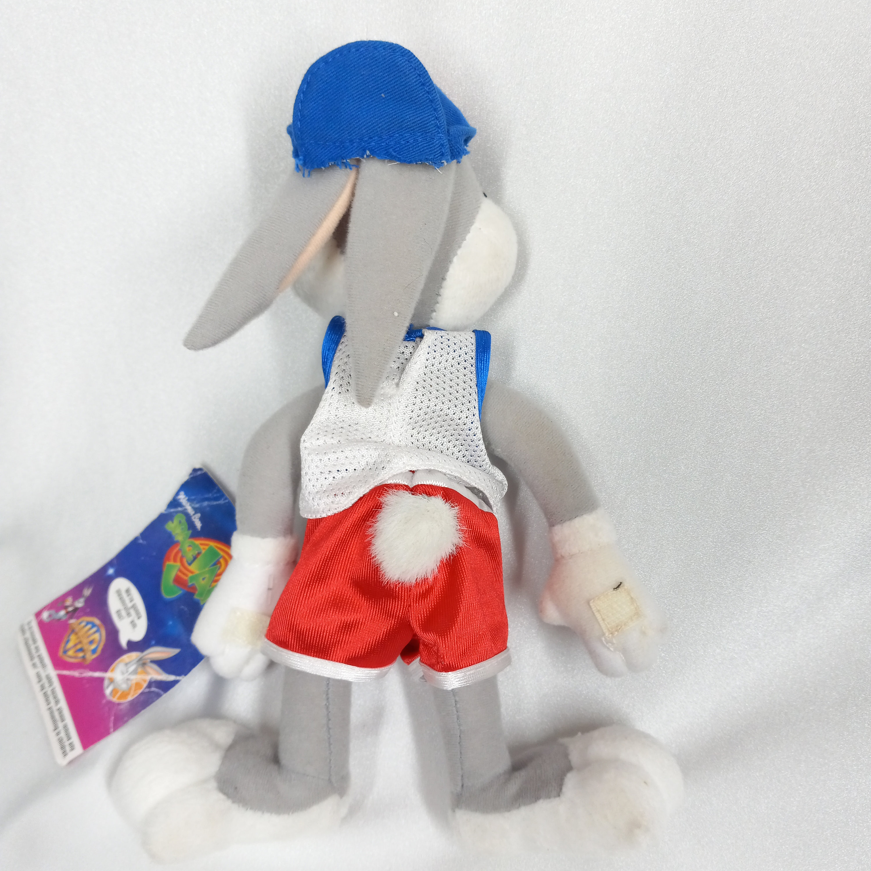 Vintage 1996 Looney Tunes SPACE JAM Bugs Bunny Plush Doll Vintage 1996 Looney Tunes SPACE JAM Bugs Bunny Plush Doll