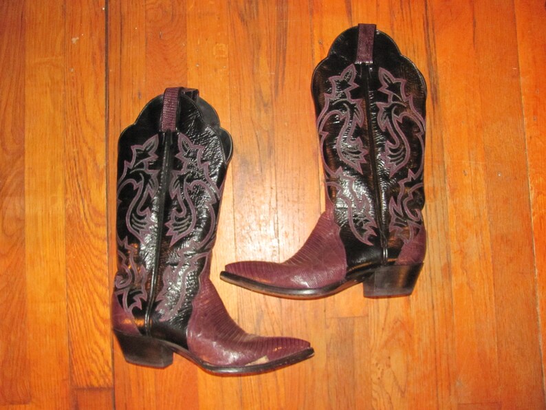 tony lama women's black boots