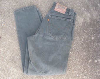 Vintage 951 Levi's Orange Tab Relaxed Fit Tapered Leg 10 Med Levi Strauss Denim Jeans Gray Jeans Womens High Waist Levi's Levi Jeans
