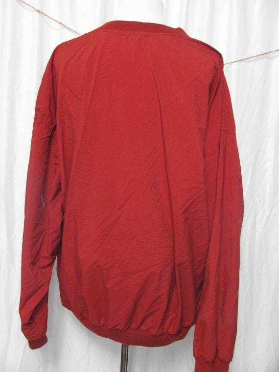 Mens Vintage 1990s IZOD Nylon Pullover Windbreake… - image 8