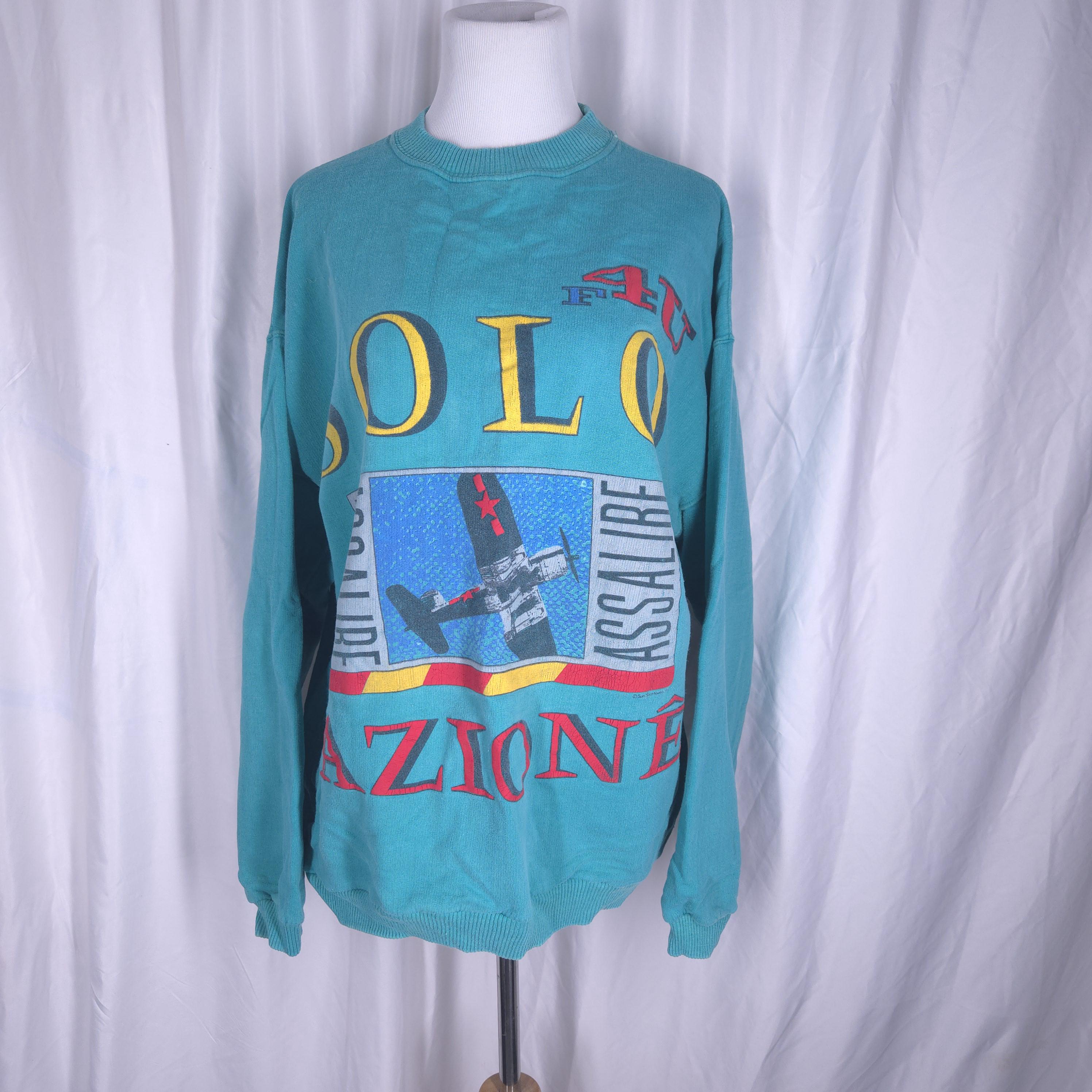 Italy Sweatshirt 90s - Etsy