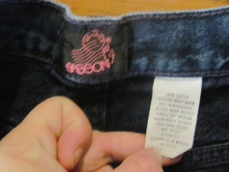 Vintage 80s SASSON Jeans: High Rise, Tapered Leg, Dark Wash image 6
