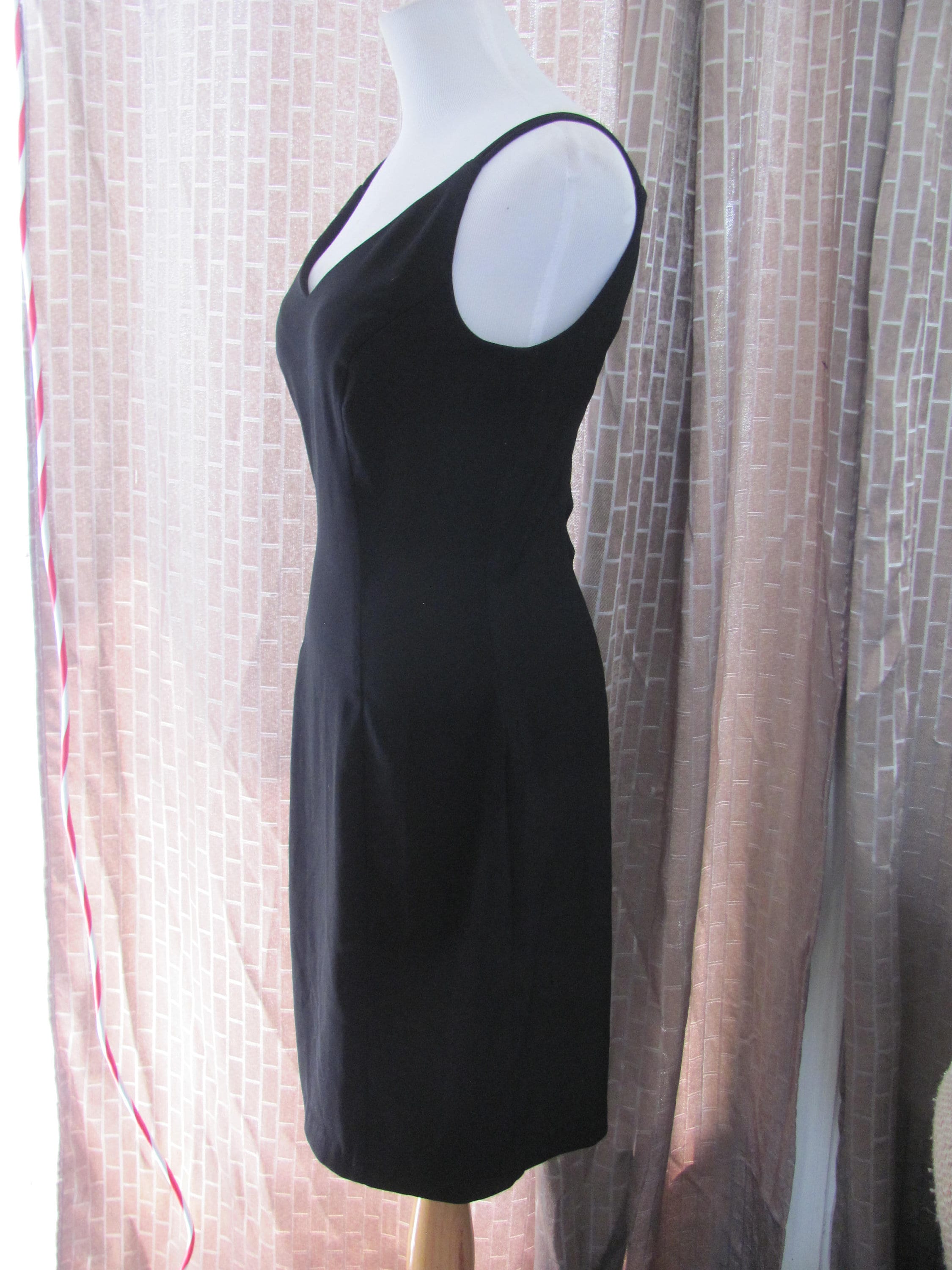 button down black mini dress Mini Dress main image 1
