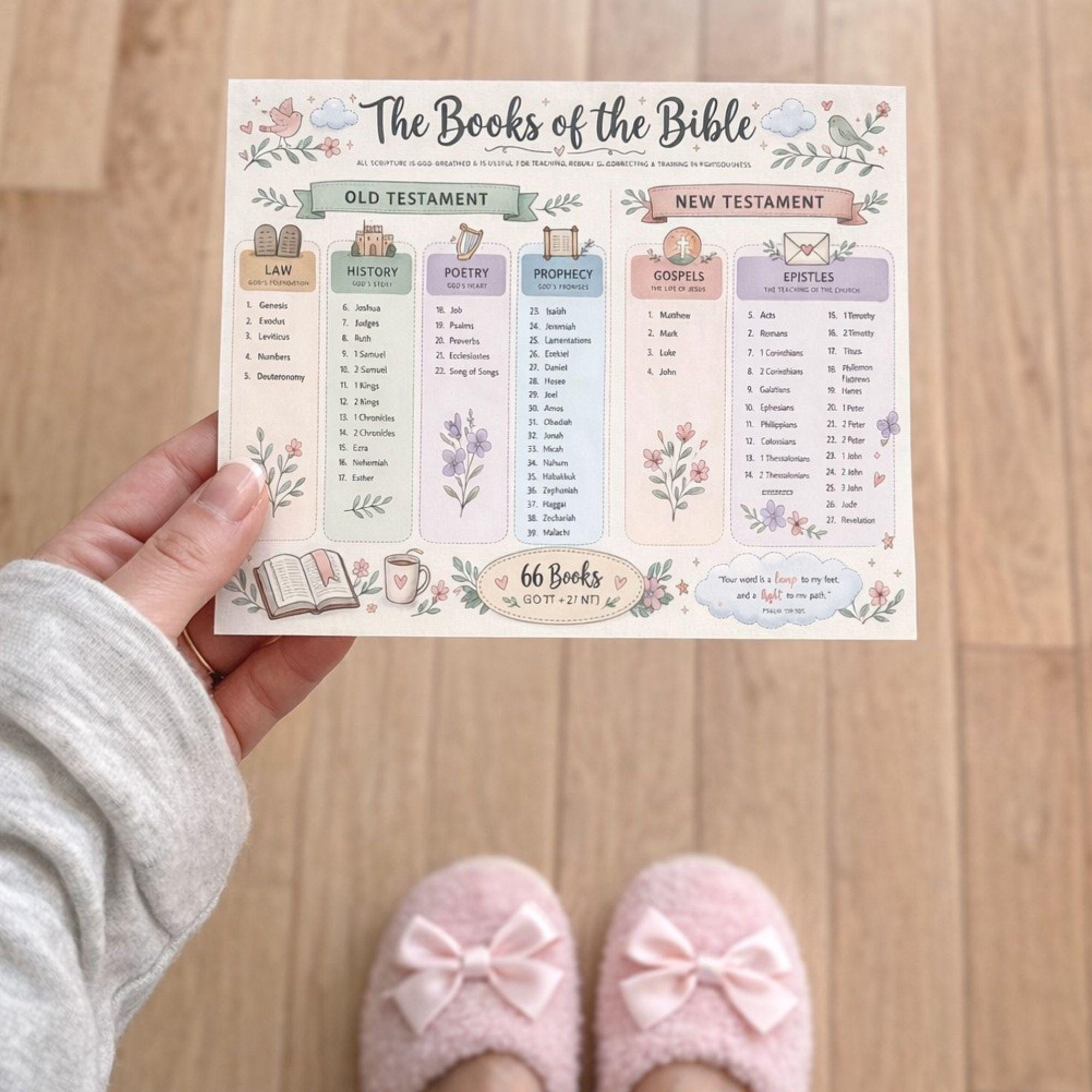Books of the Bible Chart | Christian Study Guide (PNG PDF Download) - Etsy