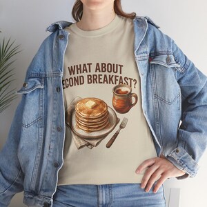 Second Breakfast Shirt Lord of the Rings Merch Bookish Gift Hobbit Tee LOTR Shirt Funny Fantasy Tee Cottagecore Reader Apparel Tolkien Fan