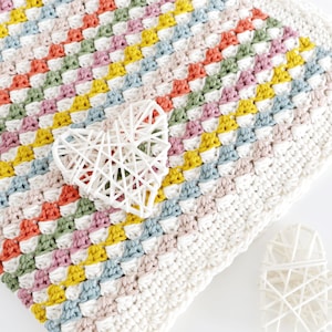 Crochet Blanket, Crochet pattern, Lap Blanket, Baby Afghan, Easy Crochet Blanket, Crochet Throw, Little Doolally, Bed Quilt, With Multiples