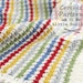Beginner Crochet, Photo Prop Pattern, Lounge Blanket, Baby Afghan, Lap Blanket, Newborn Swaddle, Crib Bedding, Nursery Decor, Unisex Blanket