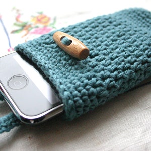 Gehaakt telefoonhoesje, patroon haak, telefoonsok, vintage hoesje, gemakkelijk gehaakte telefoon, kousvuller, iPhone-hoesje, haakpatroon, beginner