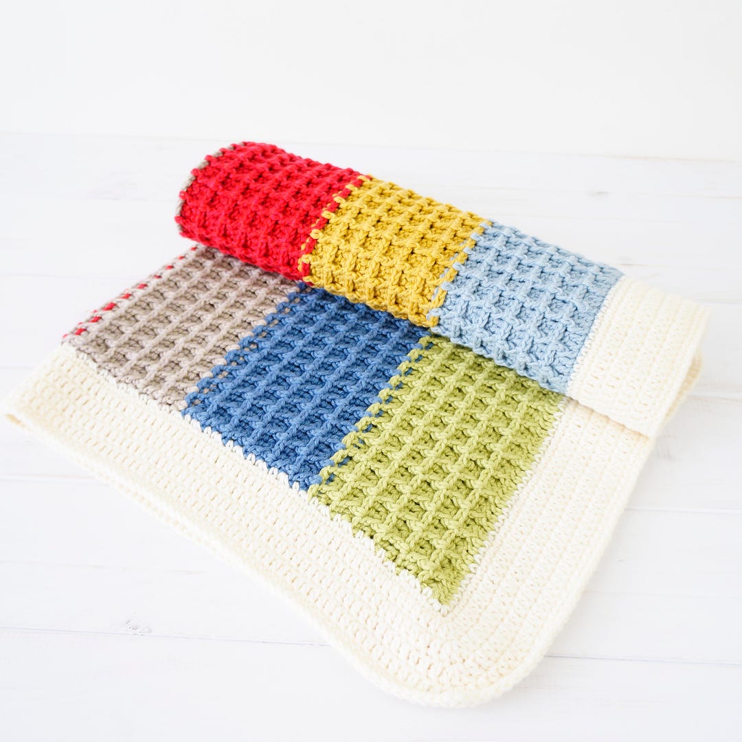Baby Afghan Crochet Pattern, Newborn Blanket, Car Seat Blanket, Lap Blanket, Toddler Blanket