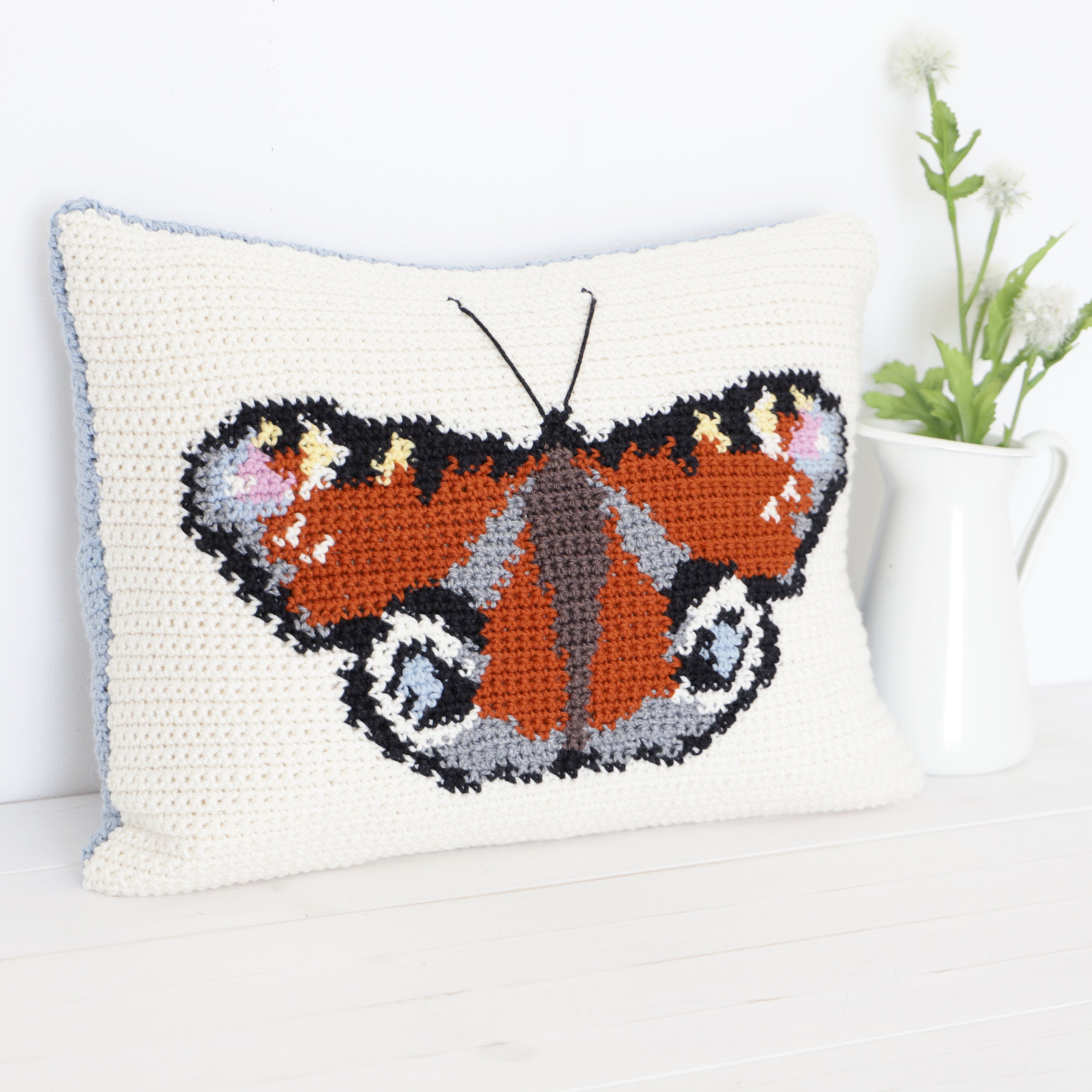 The Birdwing Pillow Crochet Pattern