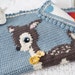 Deer Crochet Blanket, Baby Afghan Pattern, Woodland Theme, Nature Decor, Newborn Throw, Crib Blankie, Newborn Comforter, PDF Pattern