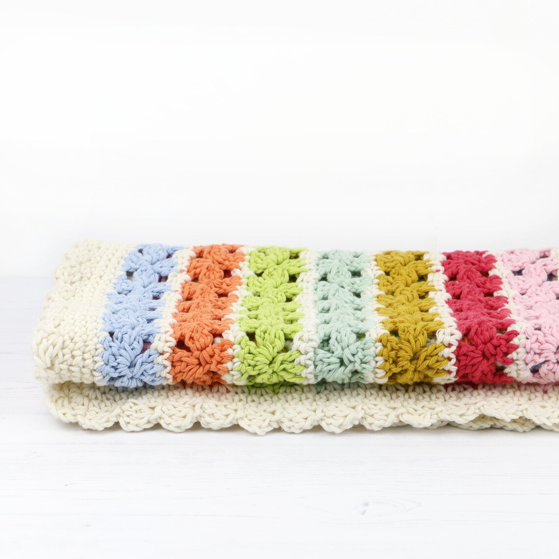 Crochet Pattern Blanket Flower Power Blanket Pattern for Etsy