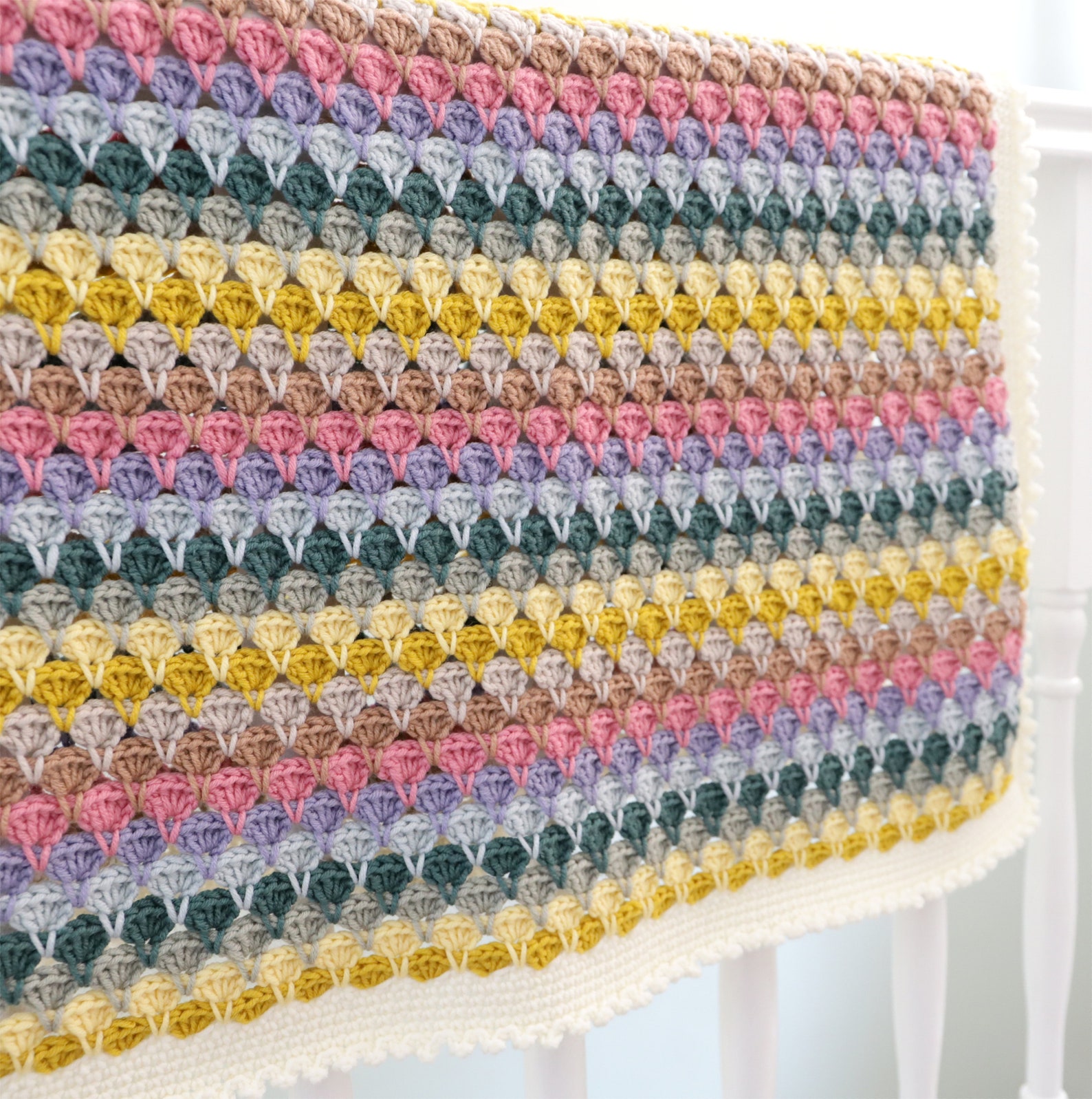 Crochet Pattern Blanket, Sweet Dreams Blanket, Baby Afghan, Pattern for