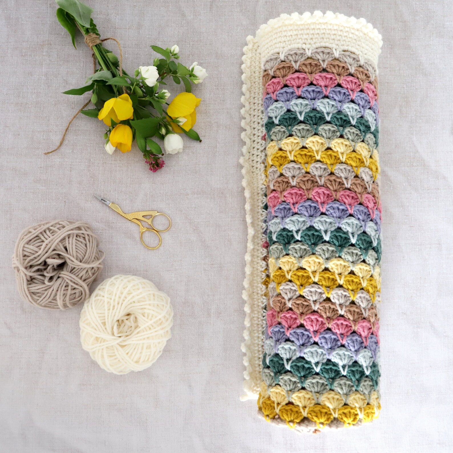 Crochet Pattern Blanket, Sweet Dreams Blanket, Baby Afghan, Pattern for