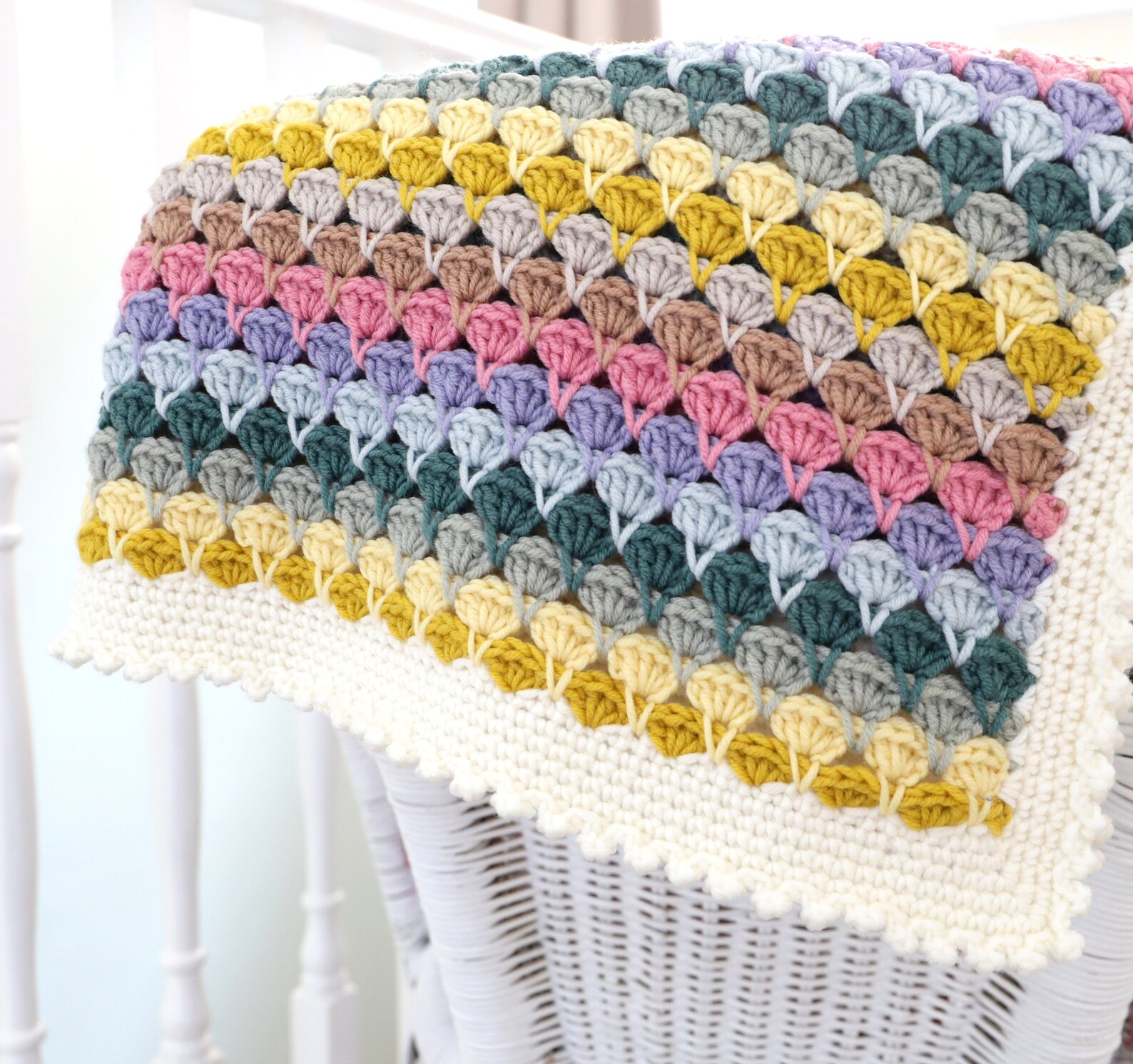 Crochet Pattern Blanket, Sweet Dreams Blanket, Baby Afghan, Pattern for