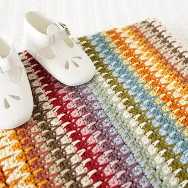 Easy Baby Blanket, Crochet Pattern, Adult Afghan, Including Multiples, Bed Throw, Baby Swaddle, Receiving Blanket, Modern Farmhouse