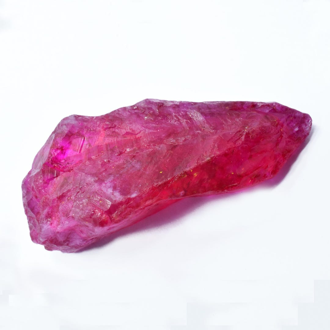 Natural Pink Ruby 300 Ct Uncut Certified Rough Raw Gemstone | Ideal ...