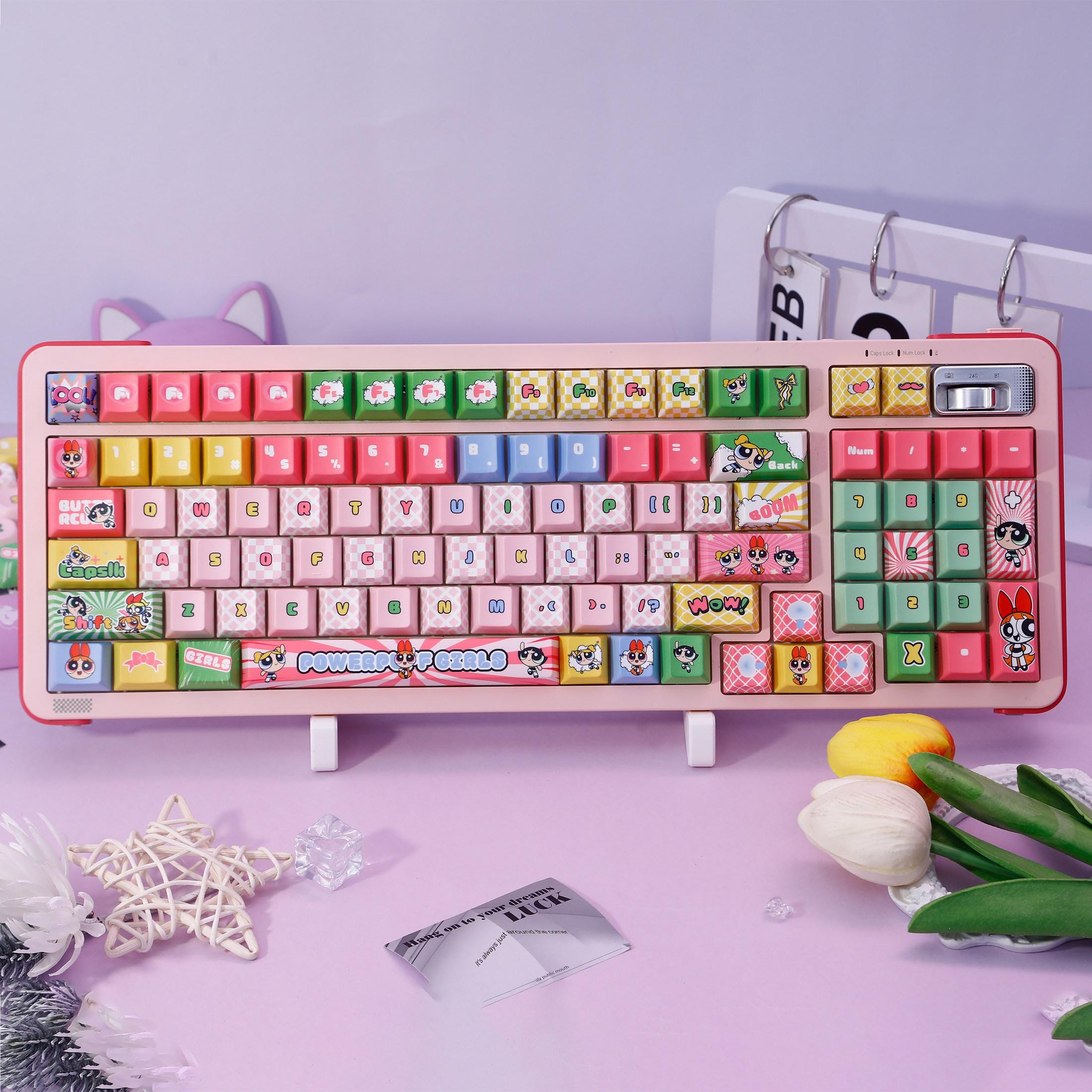 Powerpuff Girls Keycaps - Etsy
