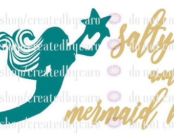 Salty Air Equals Frizzy Hair SVG and PNG Beach Svg Beach - Etsy