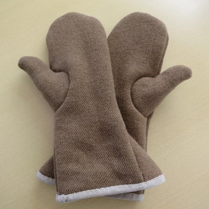 Viking Felted wool Twill Mittens