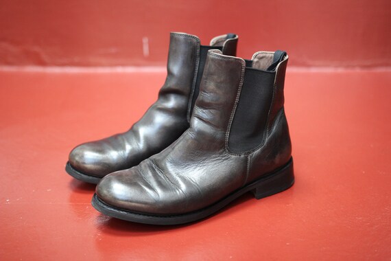 Paraboot women's leather ankle boots chelsea boots