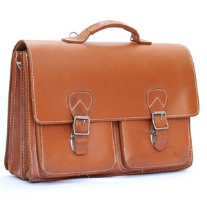 Sacoche cuir cartable cuir sac de prof ANACLET