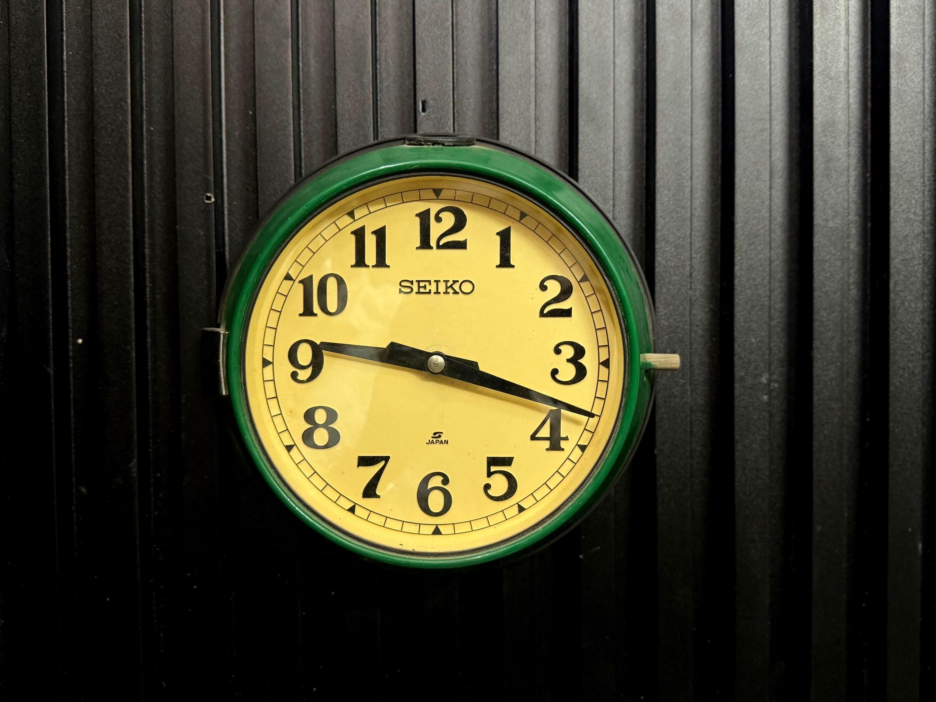 Seiko japan wall clock - Etsy 日本