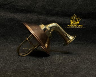 Vintage Nautical Wall Sconce Brass Bulkhead Light Marine Ship Lamp Coastal Industrial Lighting Fixture