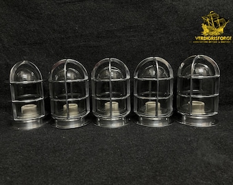 5 PCS Classic Aluminum Marine Bulkhead Wall Ceiling Light Vintage Ship Nautical Industrial Lamp