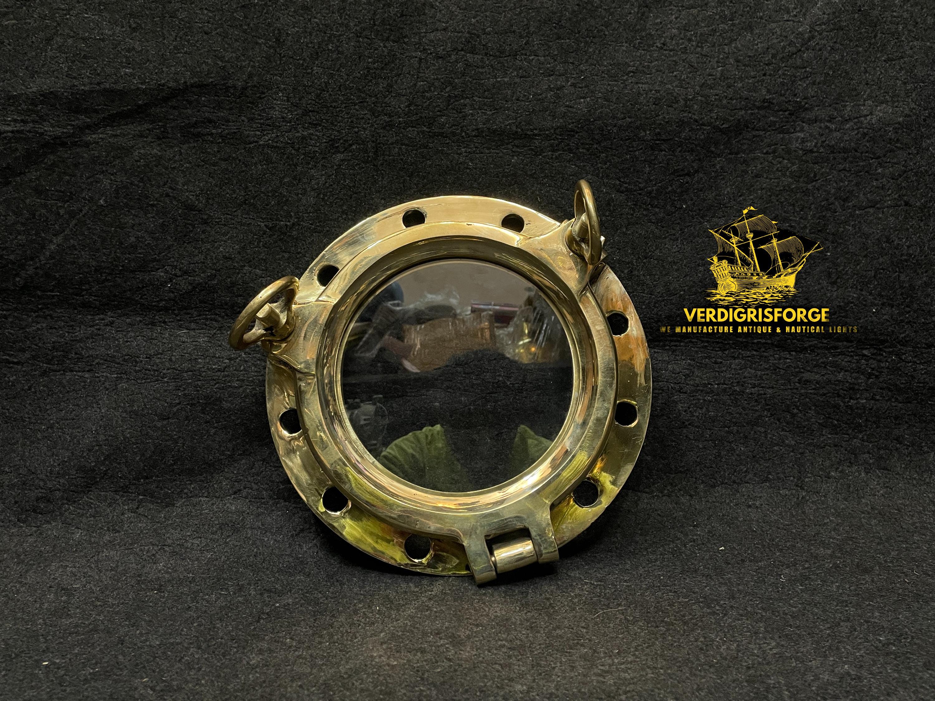 Maritime Antique Solid Brass New Submarine Porthole/window With