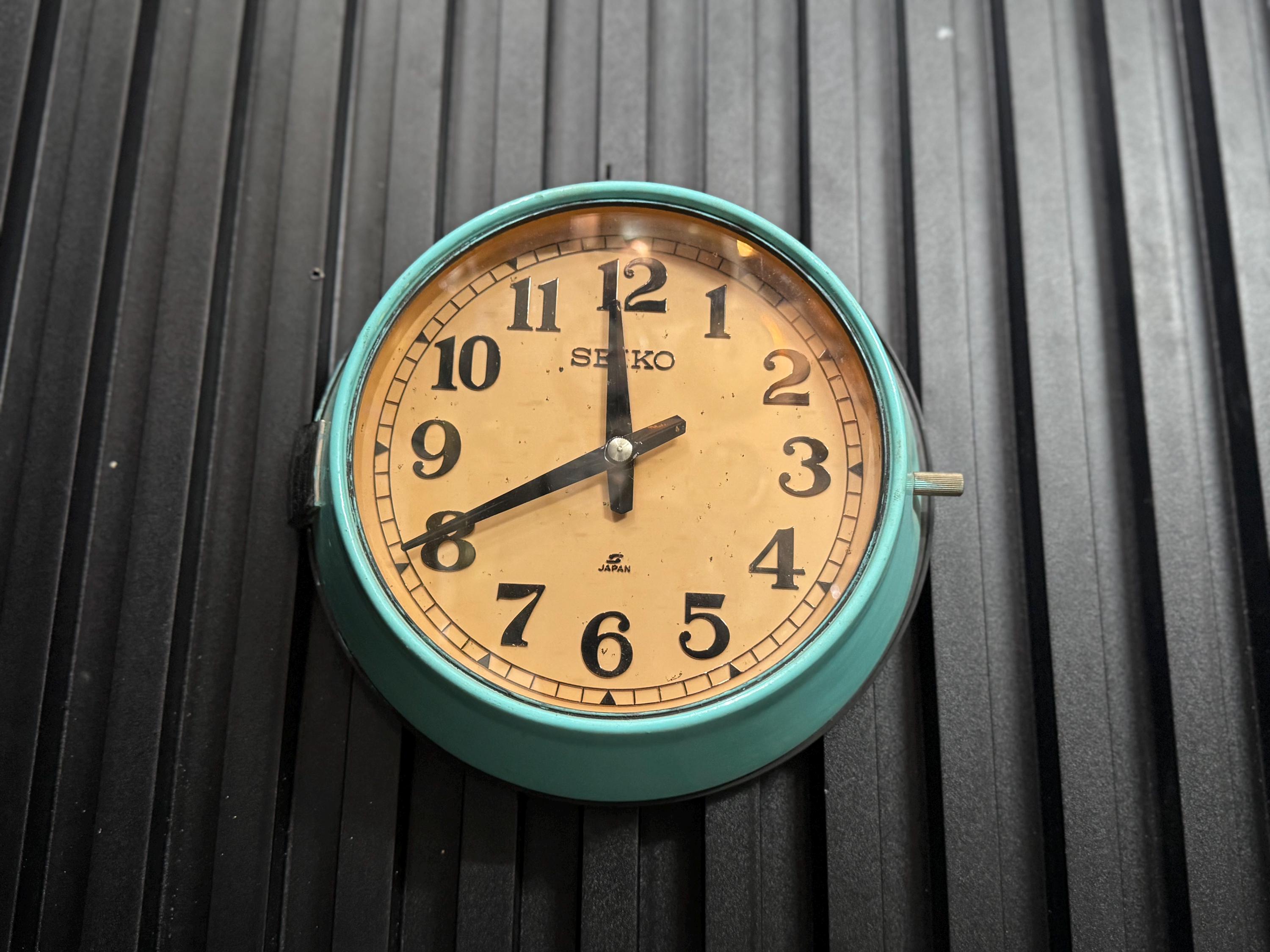 Rare Seiko Japan Secondary Electric Clock MC-009 MC-120 Industrial