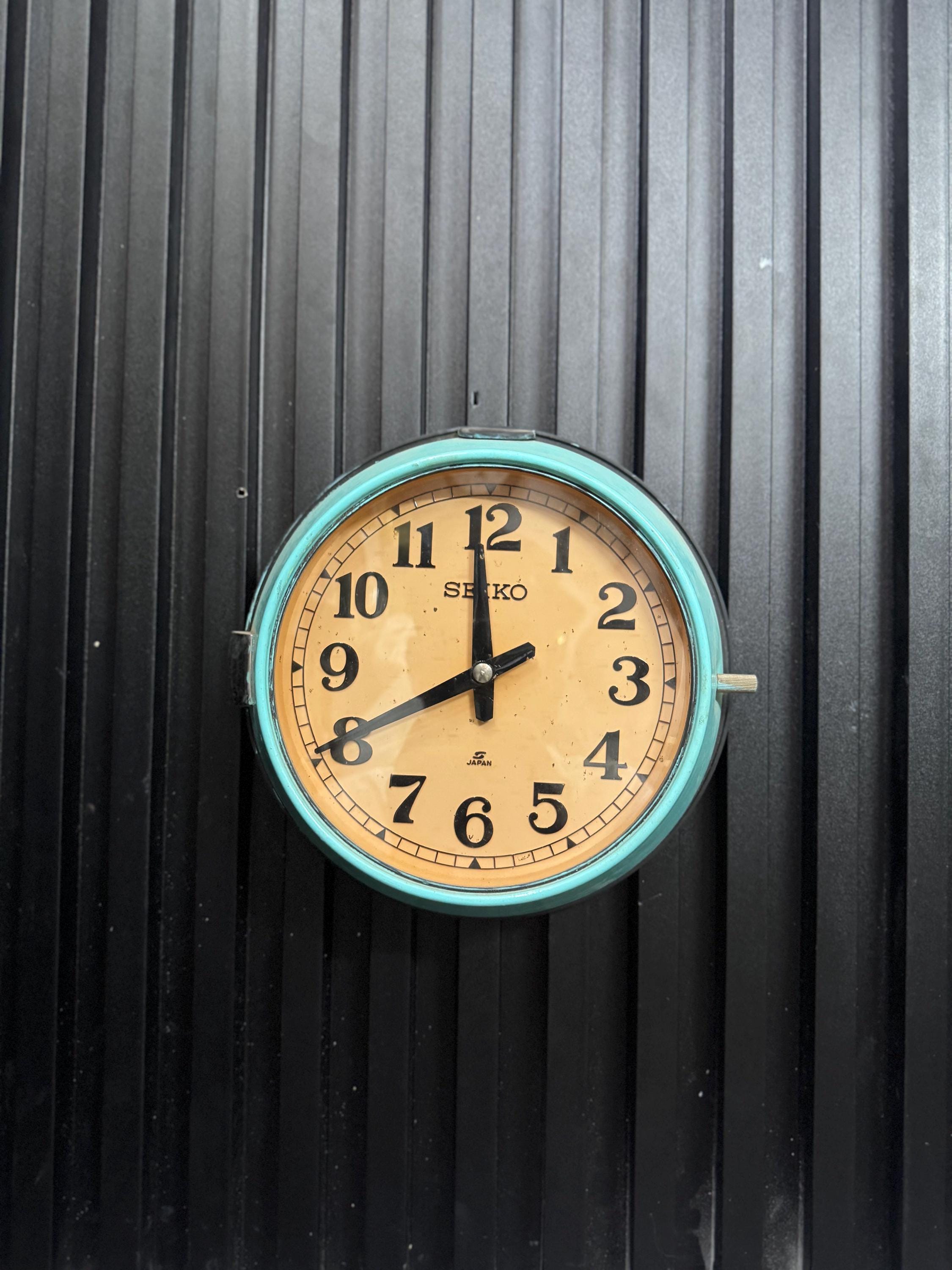 Rare Seiko Japan Secondary Electric Clock MC-009 MC-120 Industrial
