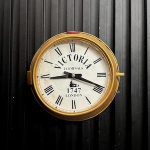 Seikosha Vintage Wall Clock - Etsy
