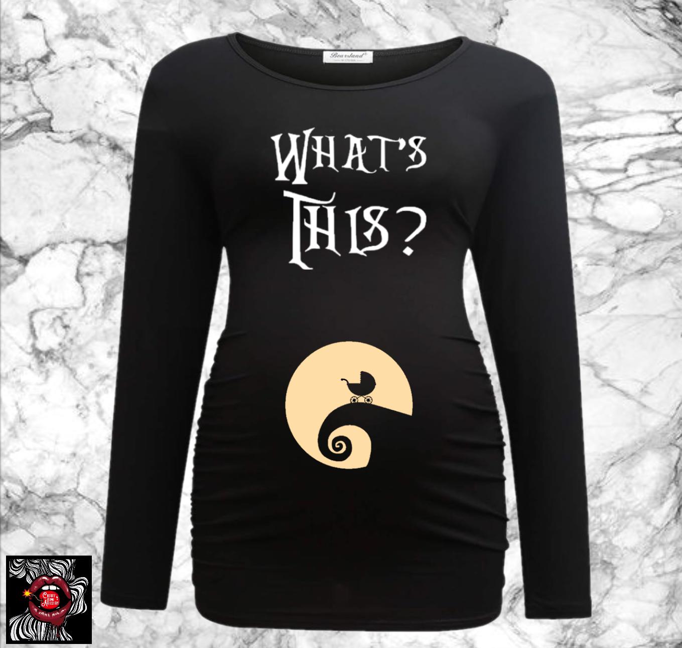 Nightmare Before Pregnancy Announcement - Etsy