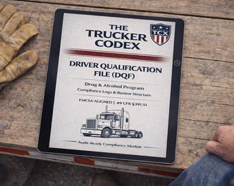 DOT Driver Qualification File System 2026, FMCSA Compliance Forms and Logs